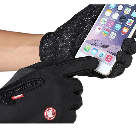 Gants de Ski Hommes Imperméables Tactiles Chauffants 1