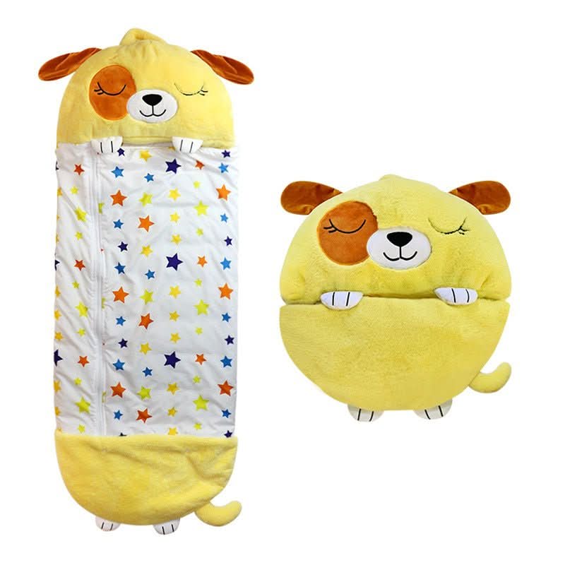 Gigoteuse pour enfants 2 en 1 avec peluche 2