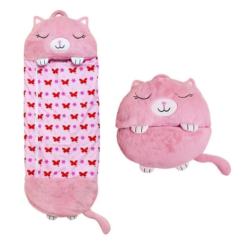 Gigoteuse pour enfants 2 en 1 avec peluche 3