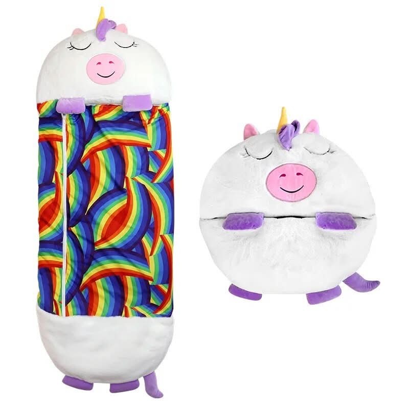 Gigoteuse pour enfants 2 en 1 avec peluche 5