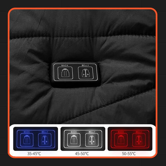 Gilet Chauffant Innovant avec 13 Zones de Chaleur 2