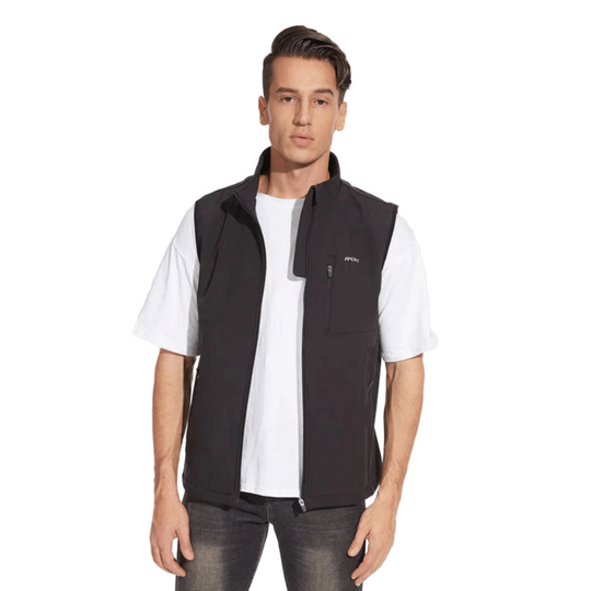 Gilet Homme Col Montant Polyvalent pour Mi-Saison 0