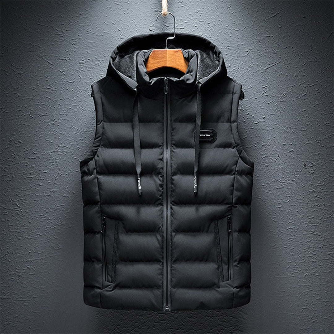 Gilet Homme Moderne Sans Manche Polyvalent pour Automne 1