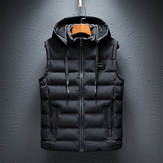Gilet Homme Moderne Sans Manche Polyvalent pour Automne 1