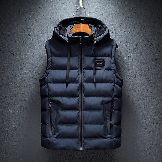 Gilet Homme Moderne Sans Manche Polyvalent pour Automne 2