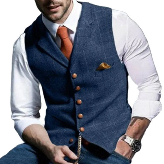 Gilet Homme Slim avec Boutonnage 0