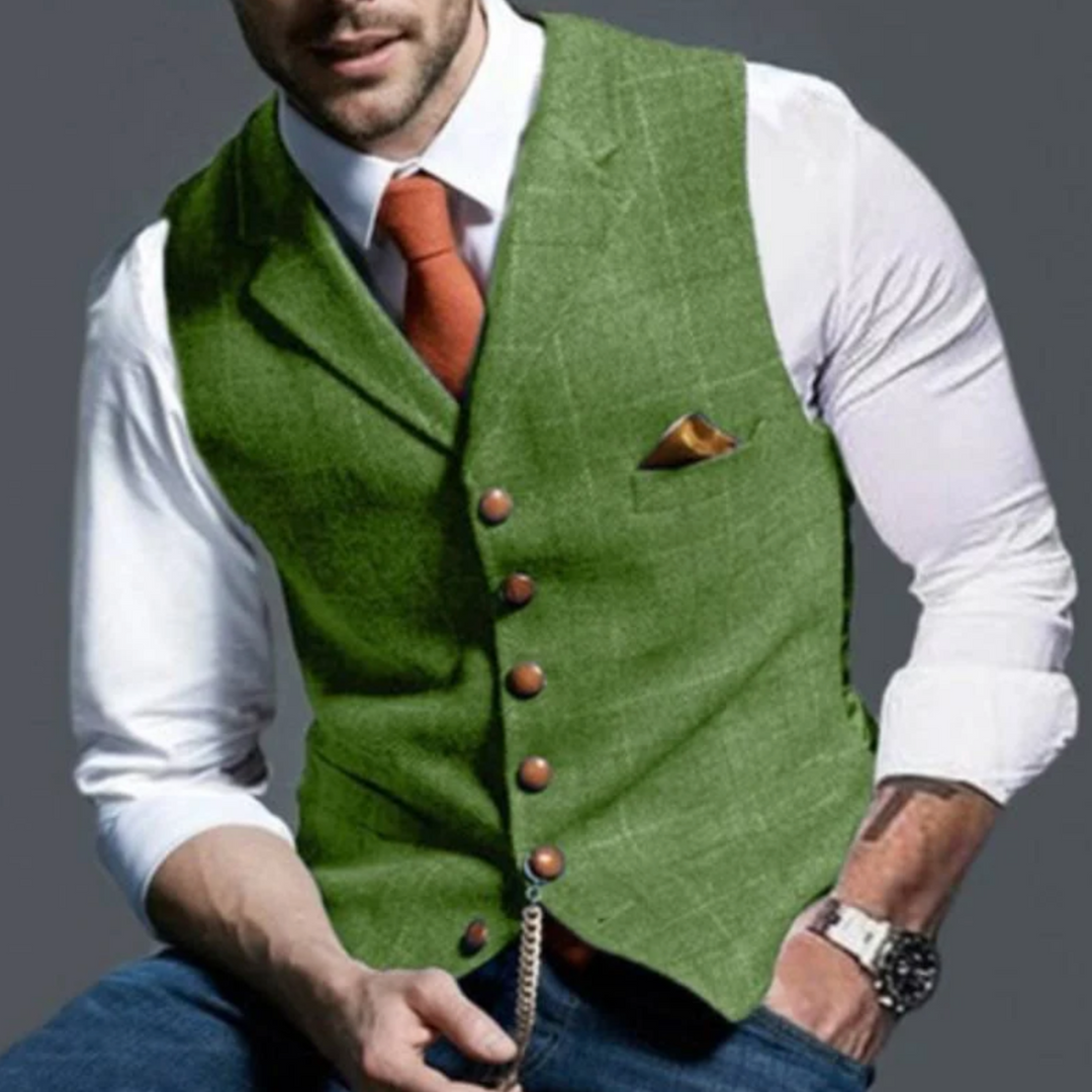 Gilet Homme Slim avec Boutonnage 4