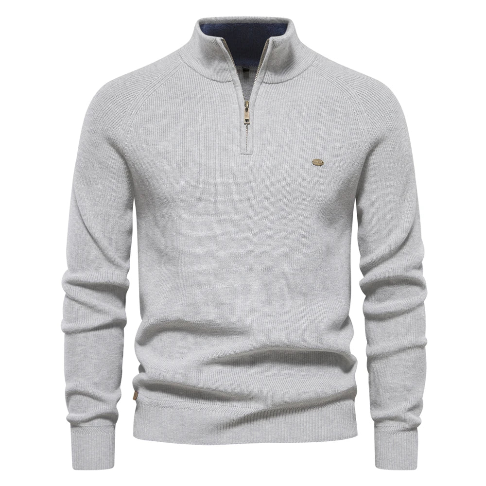 Gilet Homme Zippé Casual Coton Pour Automne Hiver 0