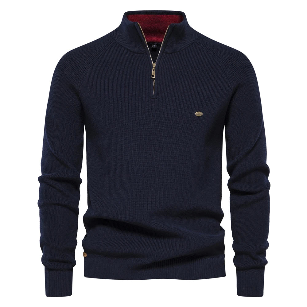 Gilet Homme Zippé Casual Coton Pour Automne Hiver 10