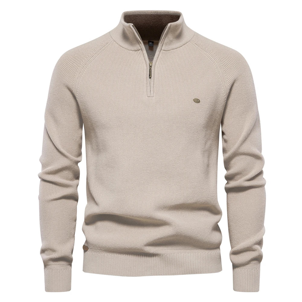 Gilet Homme Zippé Casual Coton Pour Automne Hiver 6