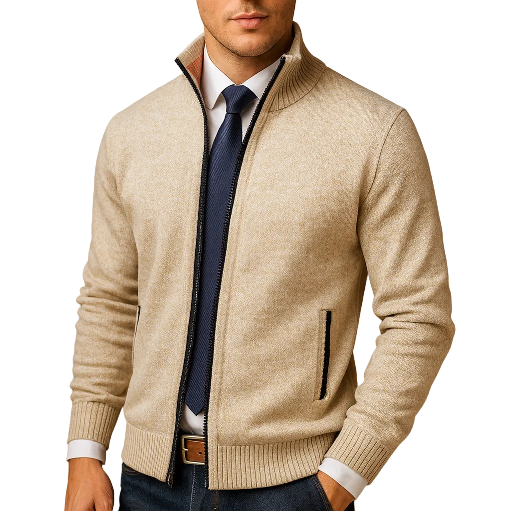Gilet Homme Zippé Classique Polyvalent 0