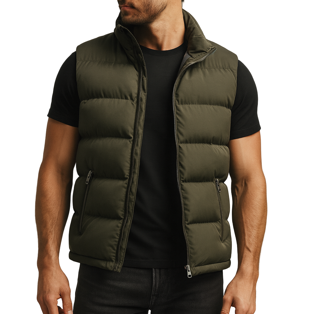 Gilet Matelassé pour Homme Confortable 0