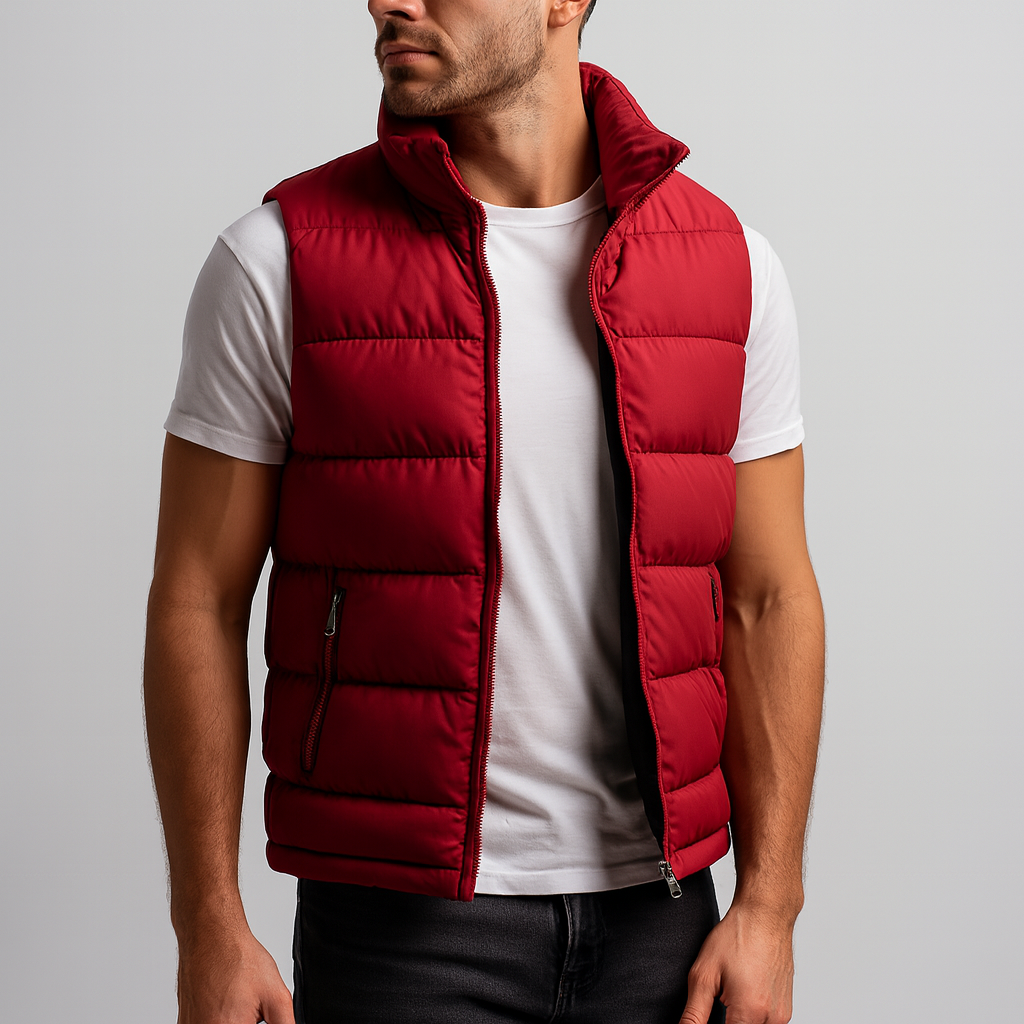 Gilet Matelassé pour Homme Confortable 1