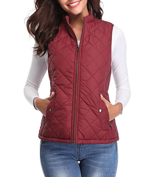 Gilet Sans Manche Femme Zippé Chic Automnal 4