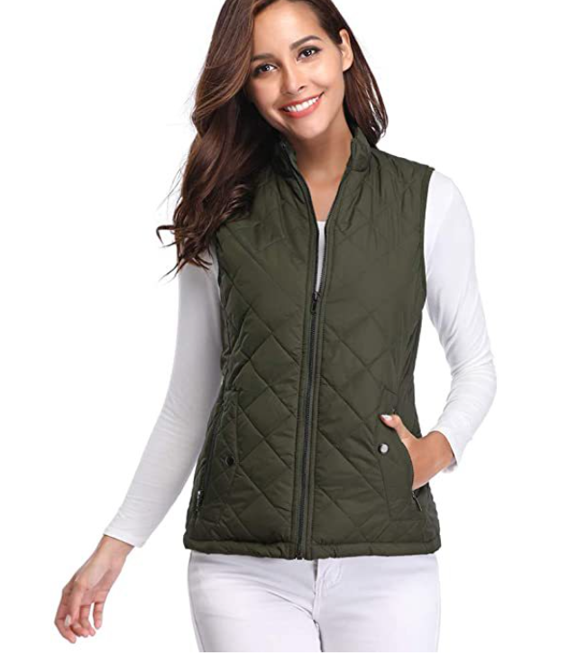 Gilet Sans Manche Femme Zippé Chic Automnal 7
