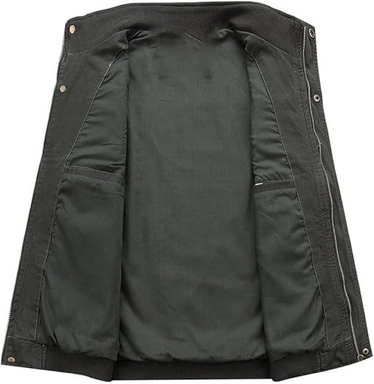Gilet Vintage Multi-Poches pour Hommes 1