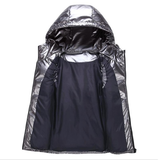 Gilet à Capuche Isolé pour Homme Style Sportif 5