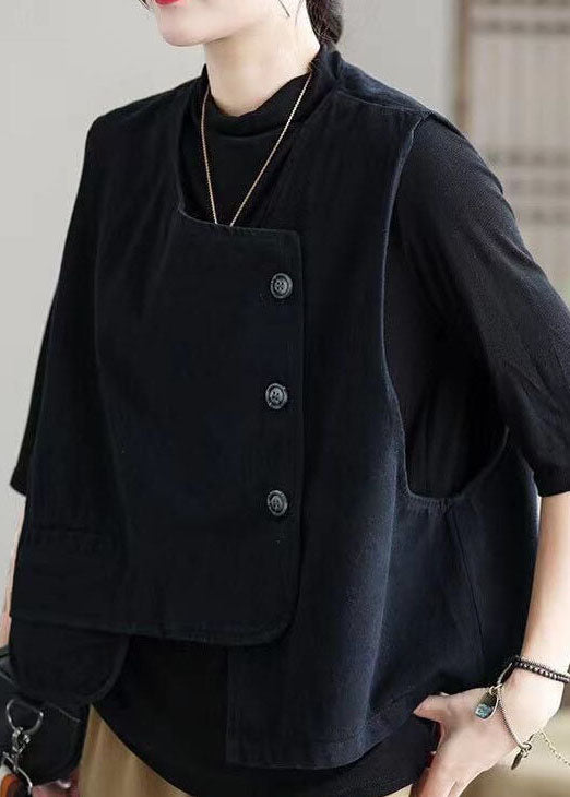 Gilet d'automne asymétrique chic pour femme 3