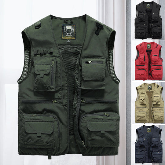 Gilet d'extérieur pour hommes fonctionnel 1