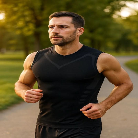 Gilet de Compression pour Homme avec Soutien Postural 5