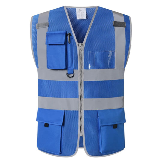 Gilet de travail haute visibilité réfléchissant 2