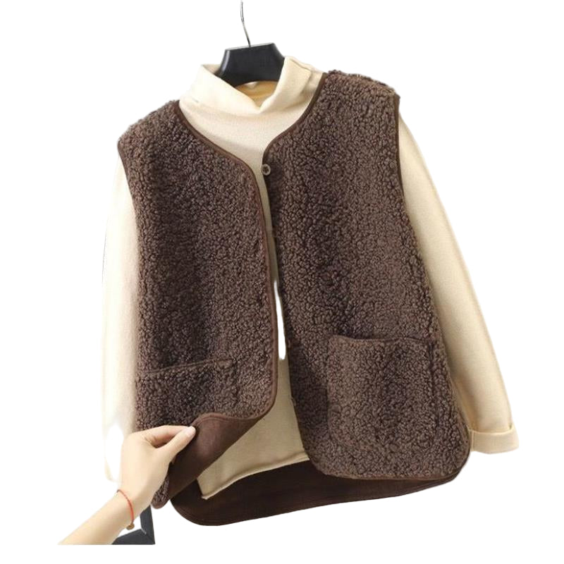 Gilet en Laine pour Femmes sans Manches 0