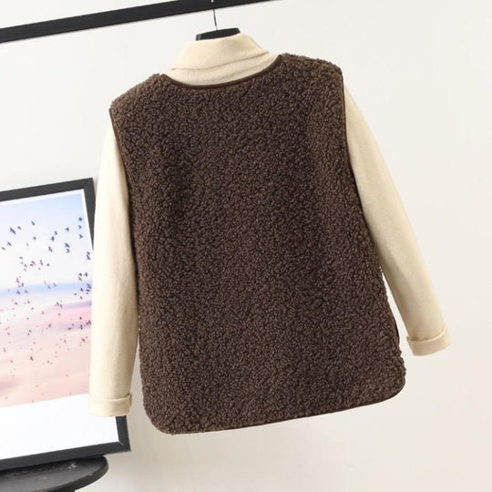Gilet en Laine pour Femmes sans Manches 5