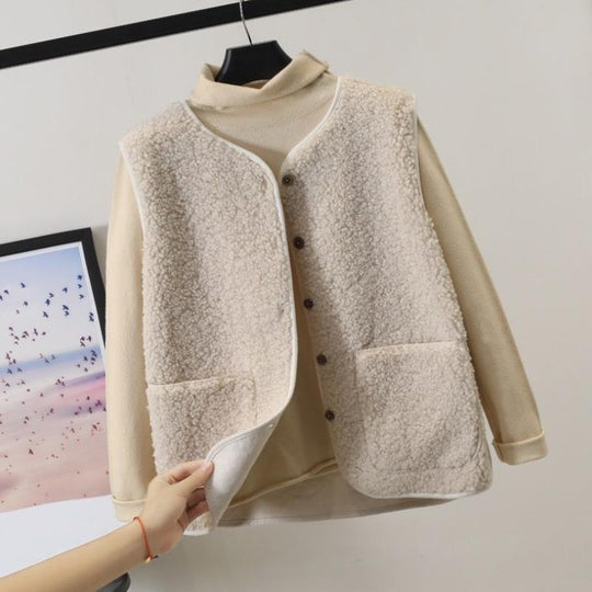 Gilet en Laine pour Femmes sans Manches 6