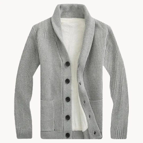 Gilet pour homme à col châle 0