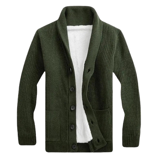 Gilet pour homme à col châle 1