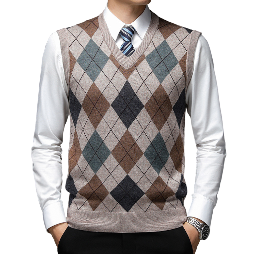 Gilet sans manches pour hommes en style décontracté 0
