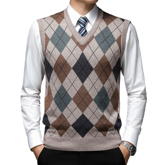 Gilet sans manches pour hommes en style décontracté 0