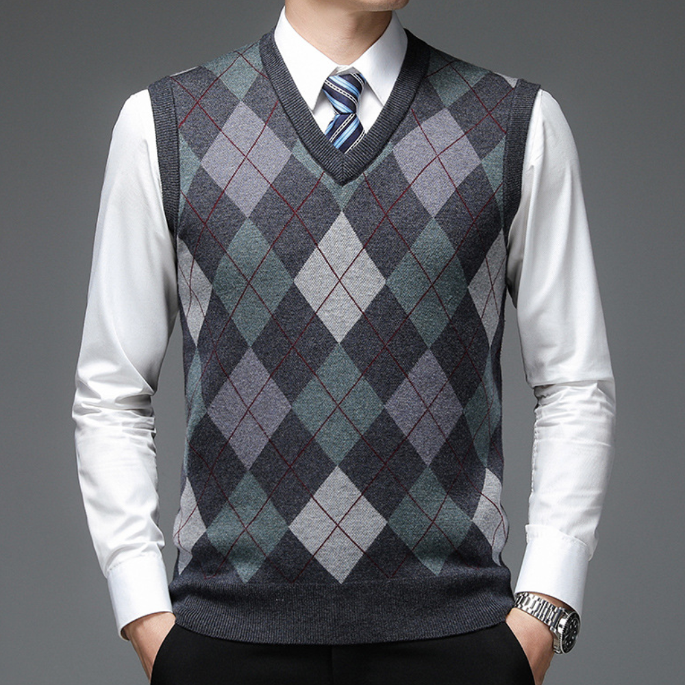 Gilet sans manches pour hommes en style décontracté 6