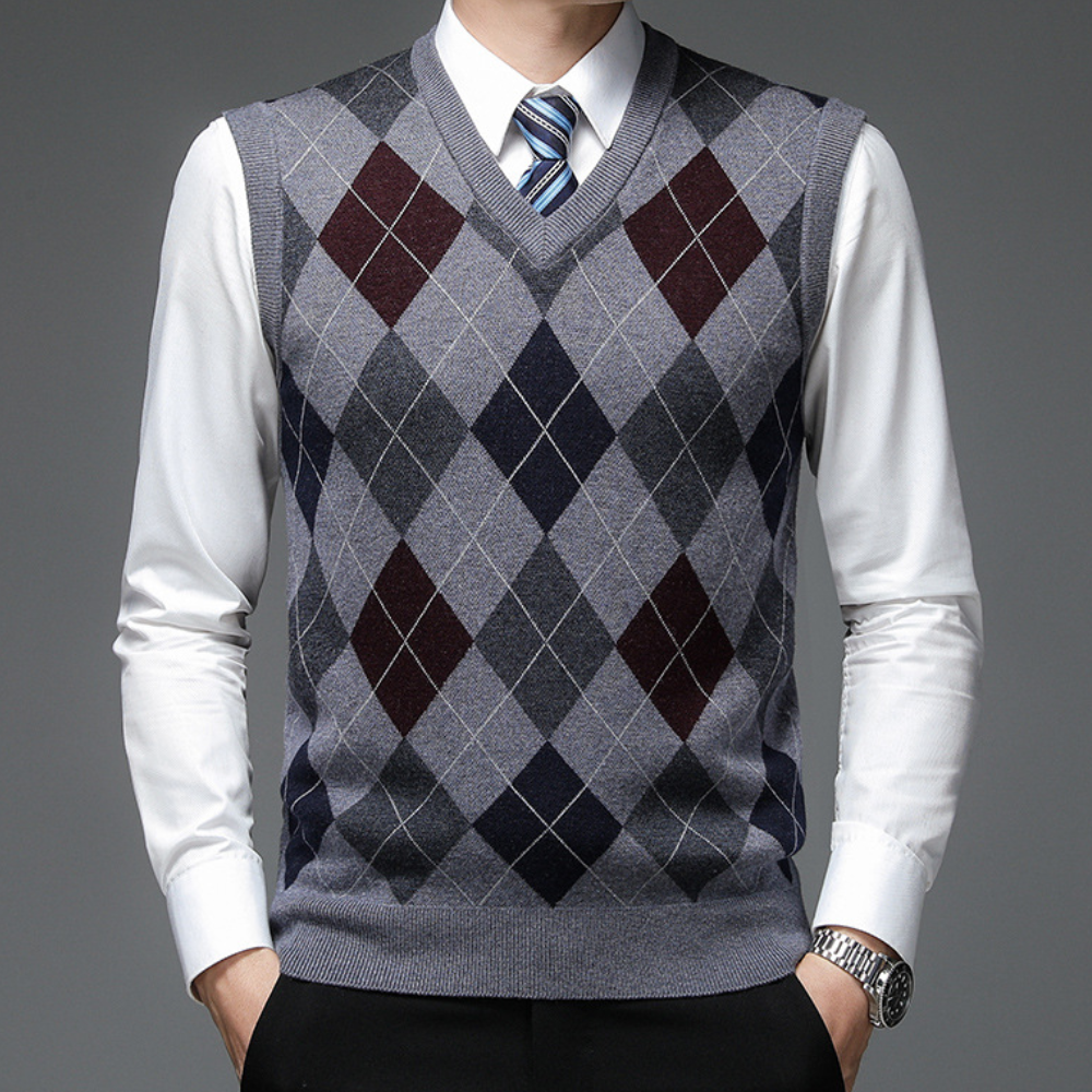Gilet sans manches pour hommes en style décontracté 7