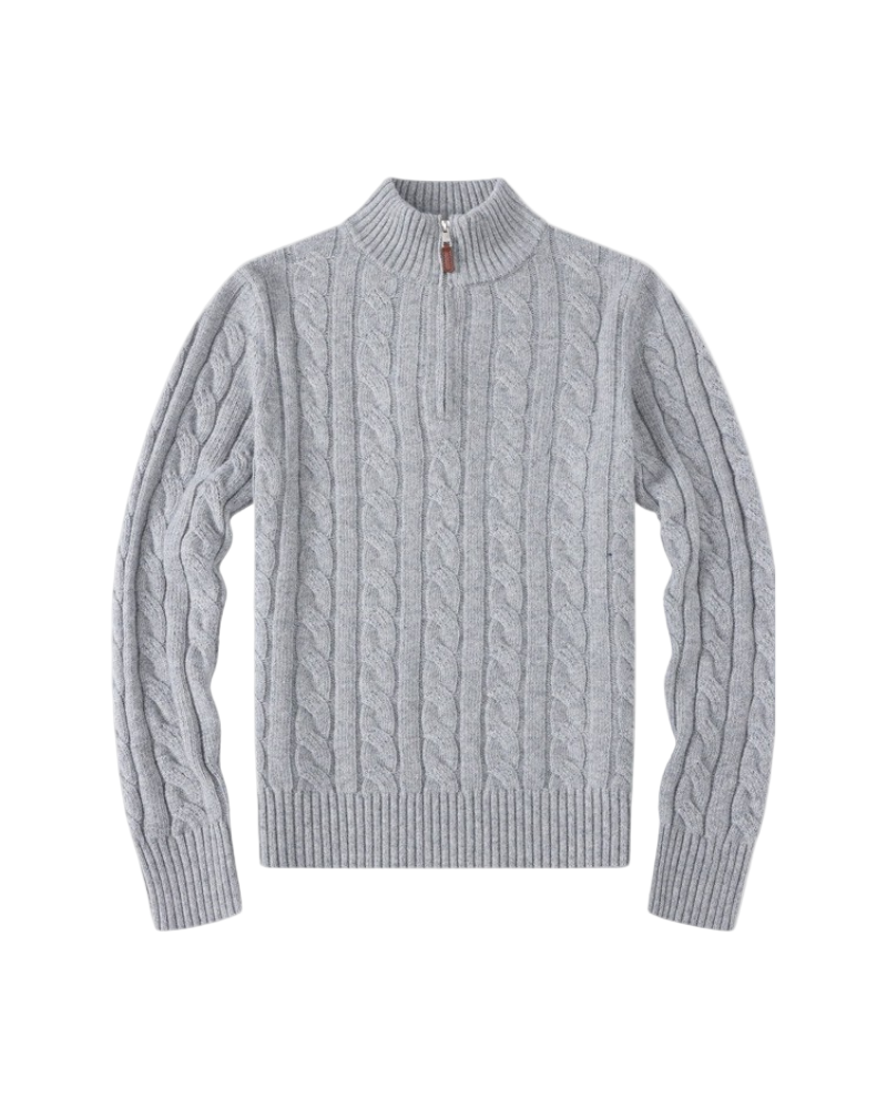 Gilet zippé pour homme en coton 0