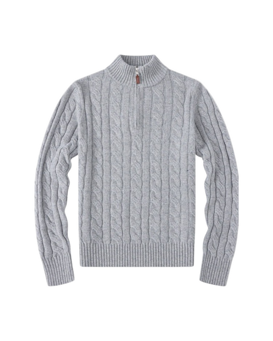 Gilet zippé pour homme en coton 0