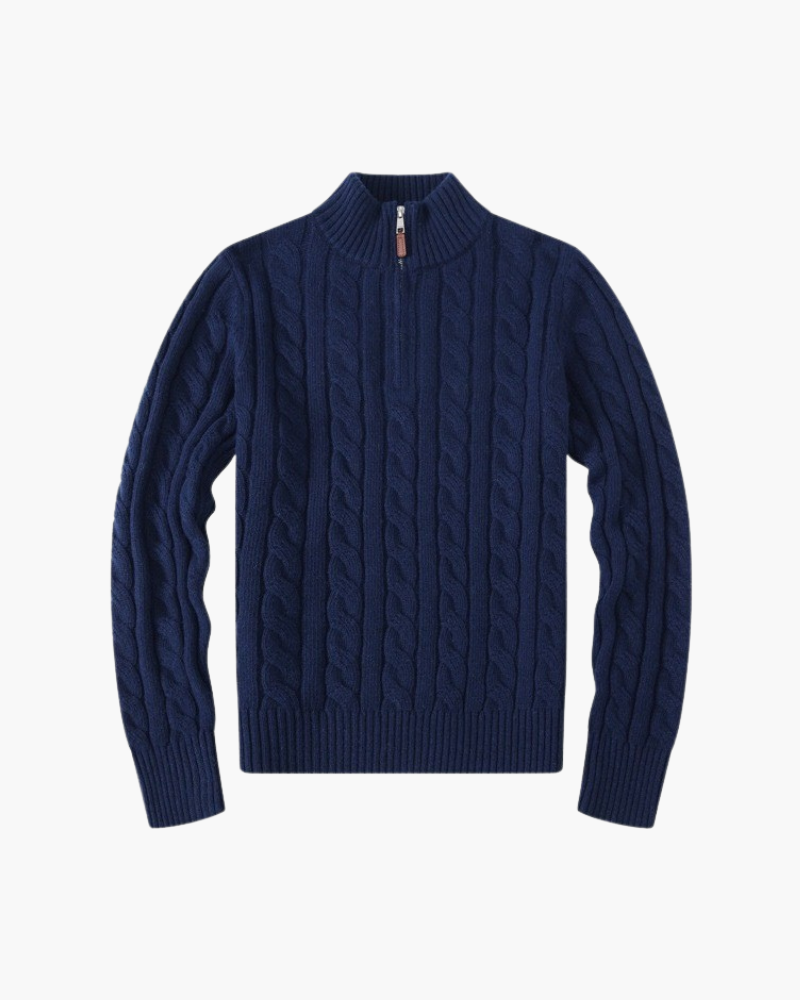 Gilet zippé pour homme en coton 3