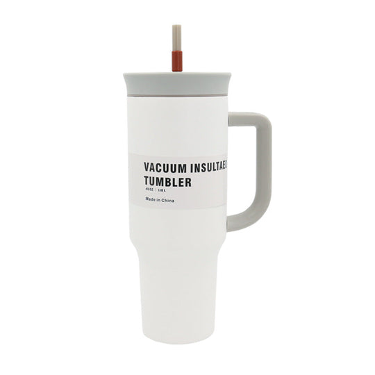 Gobelet Isotherme Femme avec Poignée et Paille 9