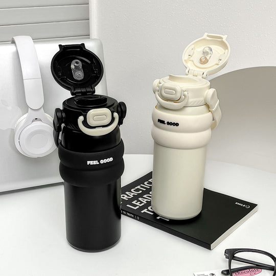 Gourde Isotherme 1L Pratique Avec Poignée Ergonomique 2