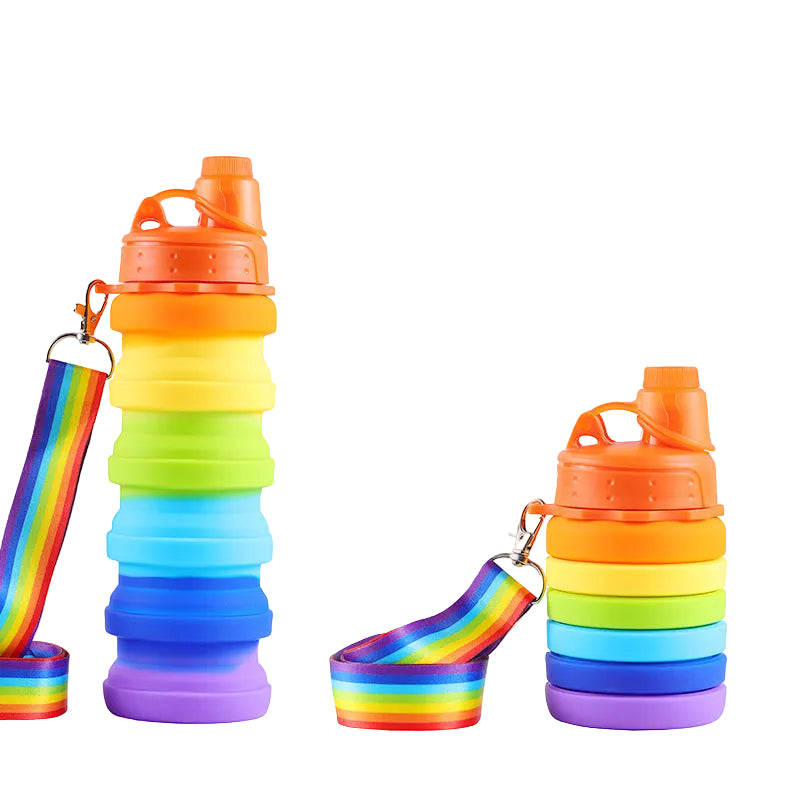 Gourde Pliable Unisexe en Silicone Pratique 0