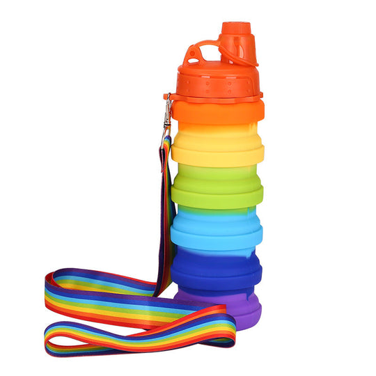Gourde Pliable Unisexe en Silicone Pratique 1