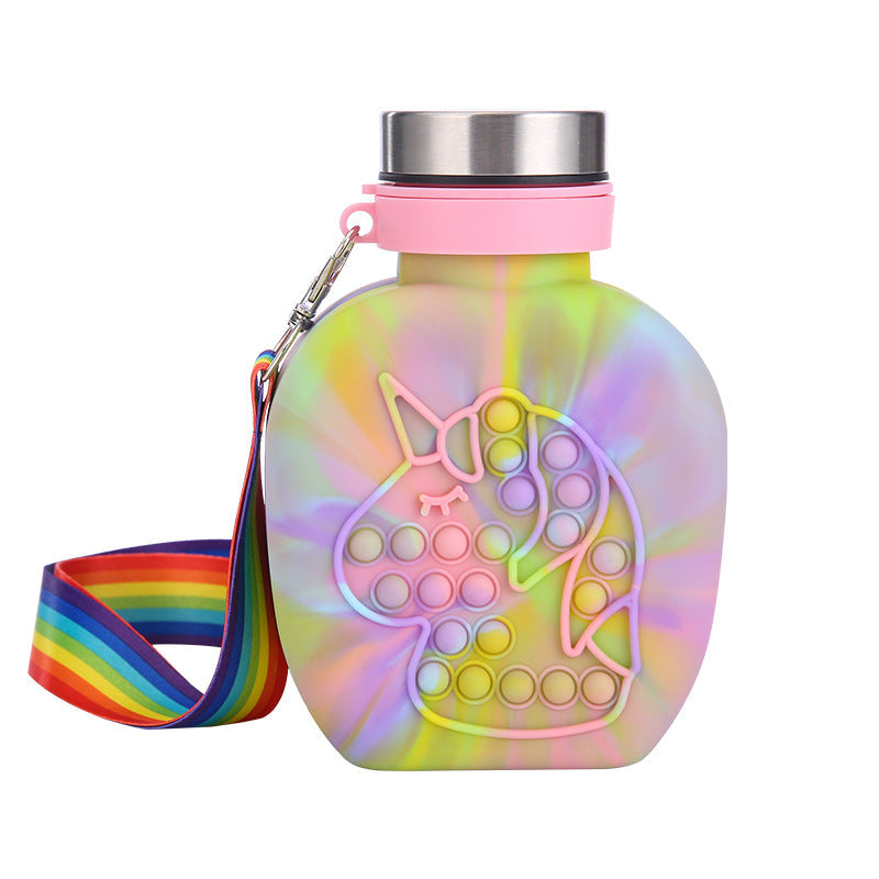 Gourde Unisexe Design Licorne Coloré 0