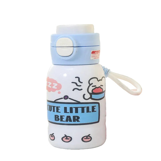 Gourde Unisexe Motif Ours Pratique Bouteille Isotherme Portable 0