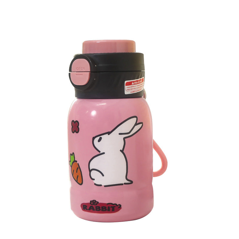 Gourde Unisexe Motif Ours Pratique Bouteille Isotherme Portable 5