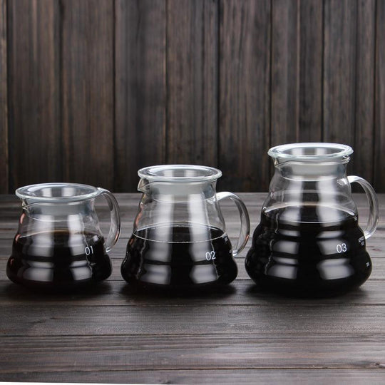 Goutteur de café en verre design 2