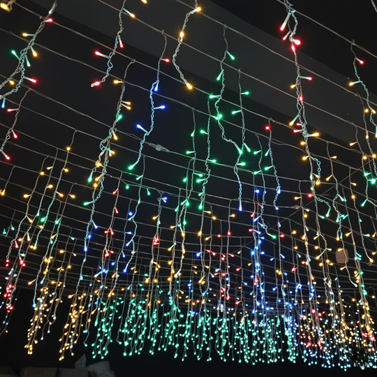 Guirlande Lumineuse Extérieur LED XXL 50 m Glaçons pour Décoration Festive 3