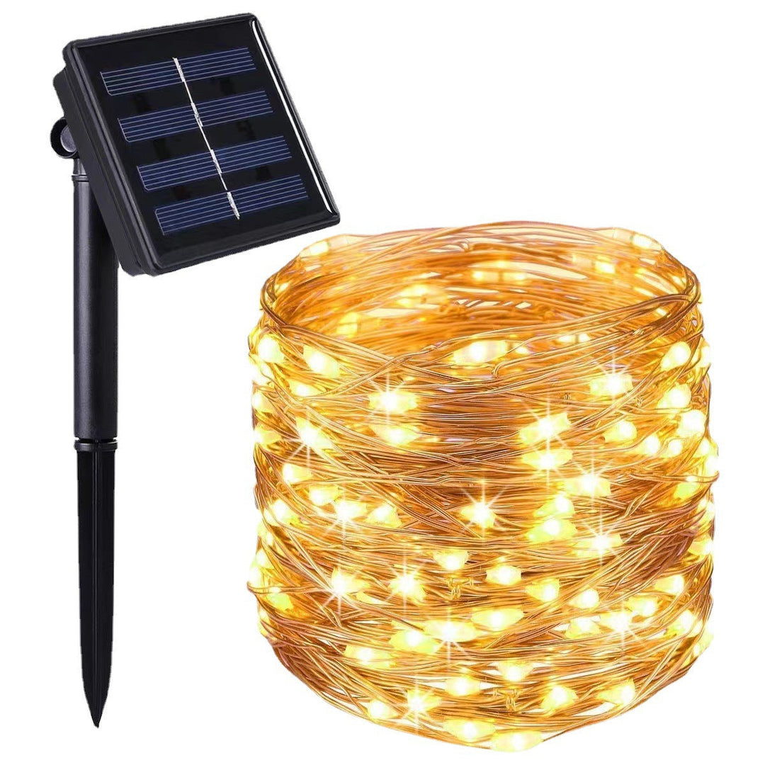Guirlande Lumineuse Solaire Étanche pour Extérieur 0