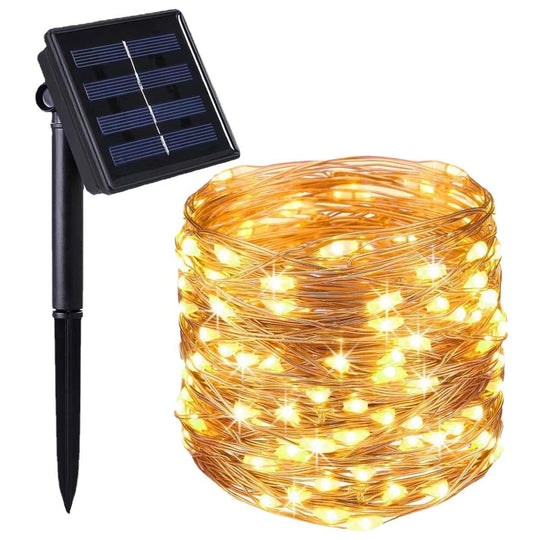 Guirlande Lumineuse Solaire Étanche pour Extérieur 0