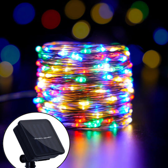 Guirlande Lumineuse Solaire Étanche pour Extérieur 2