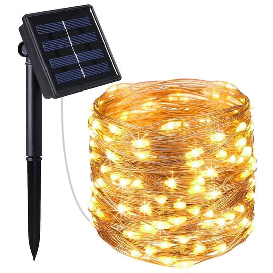Guirlande Lumineuse Solaire Étanche pour Extérieur 4